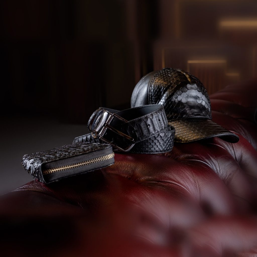 Guardi Luxury Handmade Python Leather Accessory 1